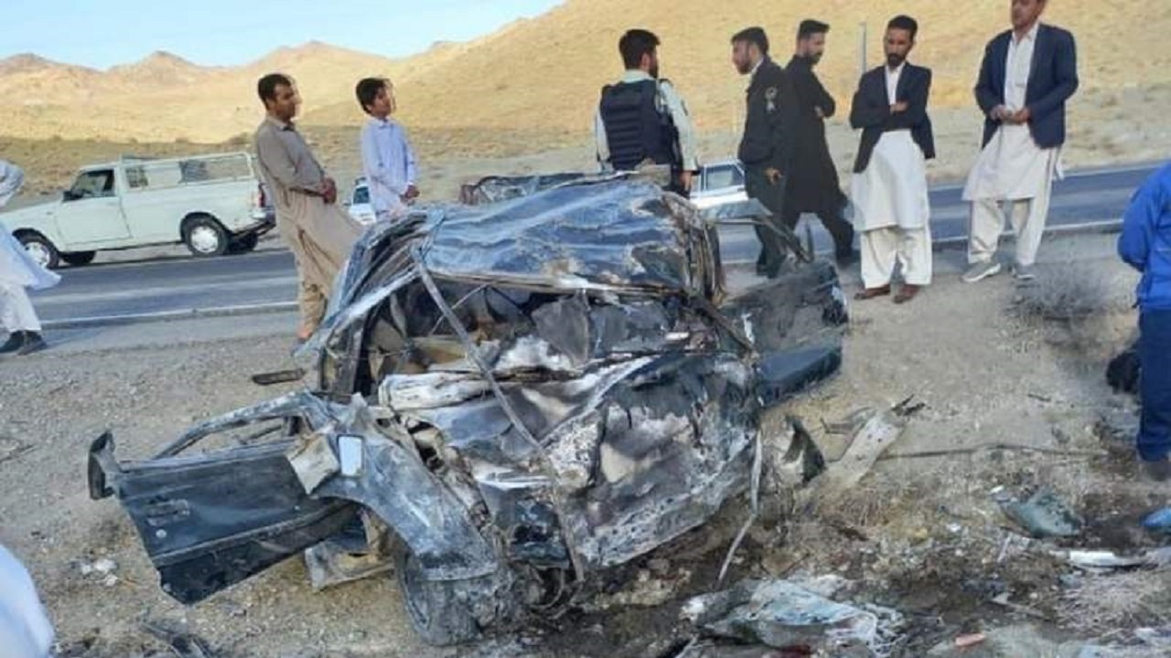 واژگونی خودرو اتباع بیگانه  در محور سراوان۱۰کشته و مجروح برجای گذاشت