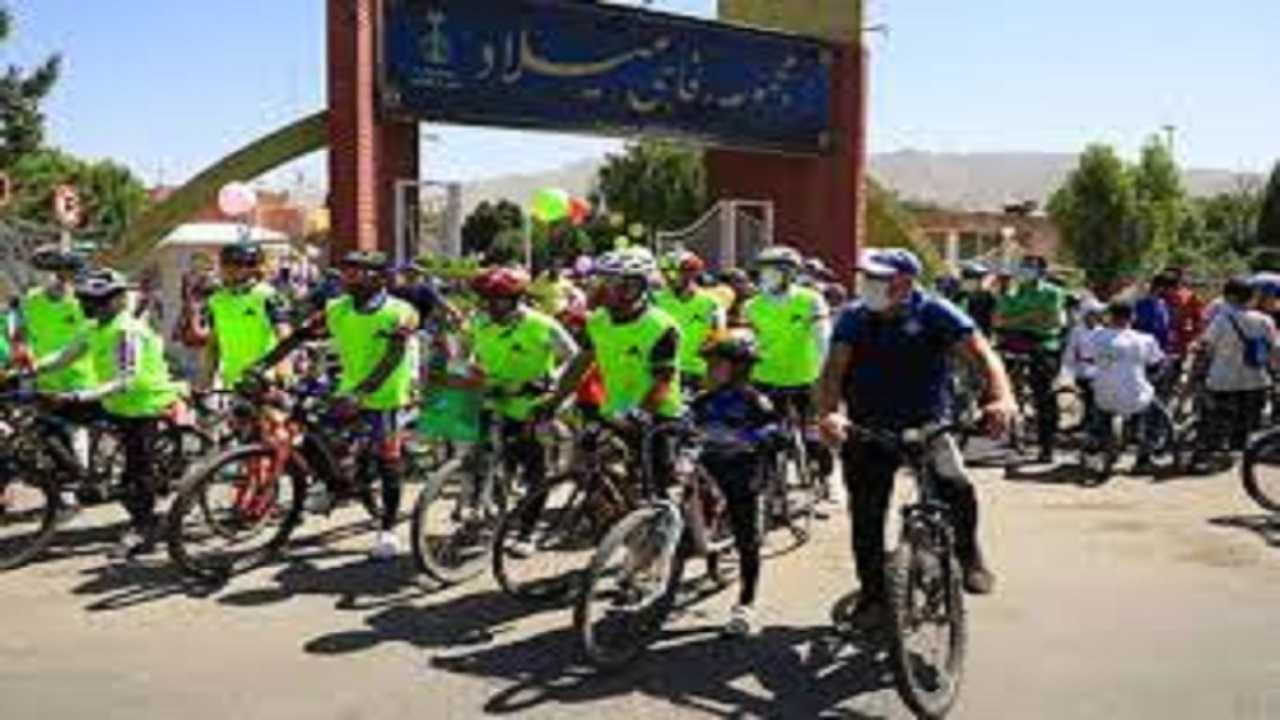 برگزاری همایش بزرگ دوچرخه سواری در کرج
