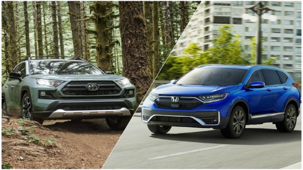 مقایسه هوندا CR-V با تویوتا RAV4 + فیلم