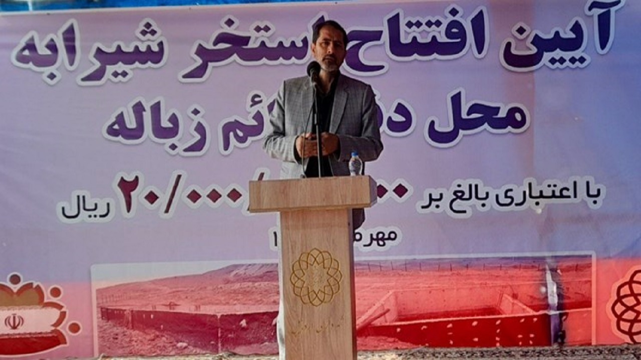 اولین استخر شیرابه زباله اردبیل به بهره برداری رسید