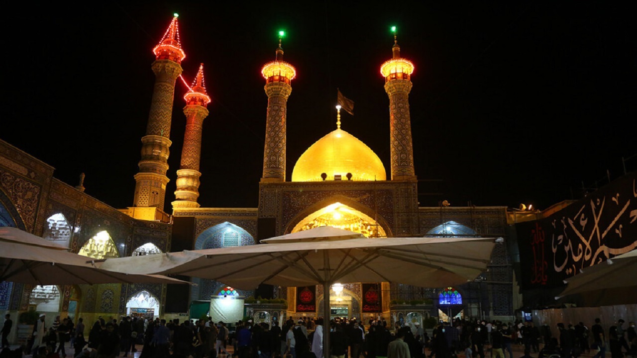 میزبانی حرم حضرت معصومه (س) از یک لاله بی نشان +تصاویر