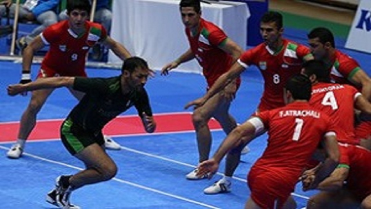 برگزاری مسابقات کبدی  در رامهرمز
