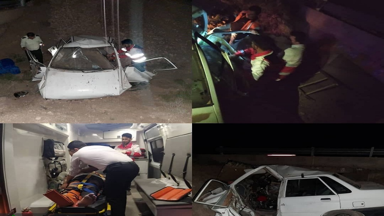 حوادث رانندگی با ۲۳ مصدوم در سمنان