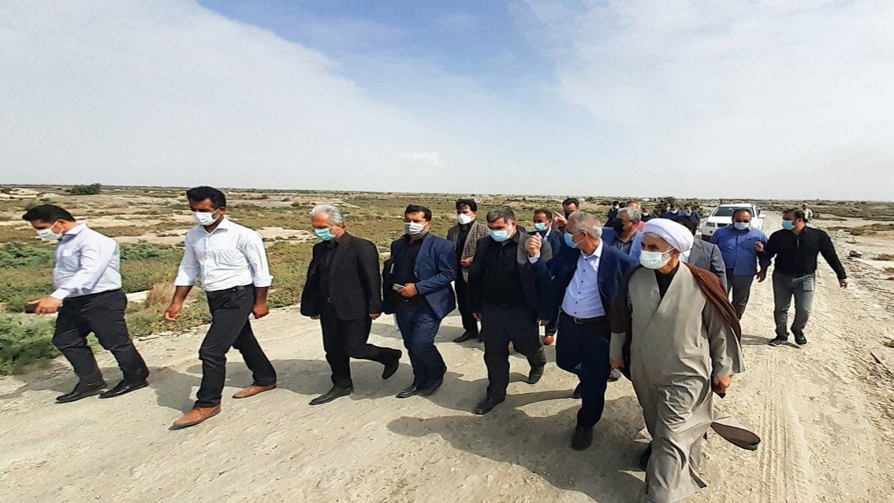 بازدید رییس بنیاد مسکن انقلاب اسلامی از روستای چپاقلی بندرترکمن+ تصاویر