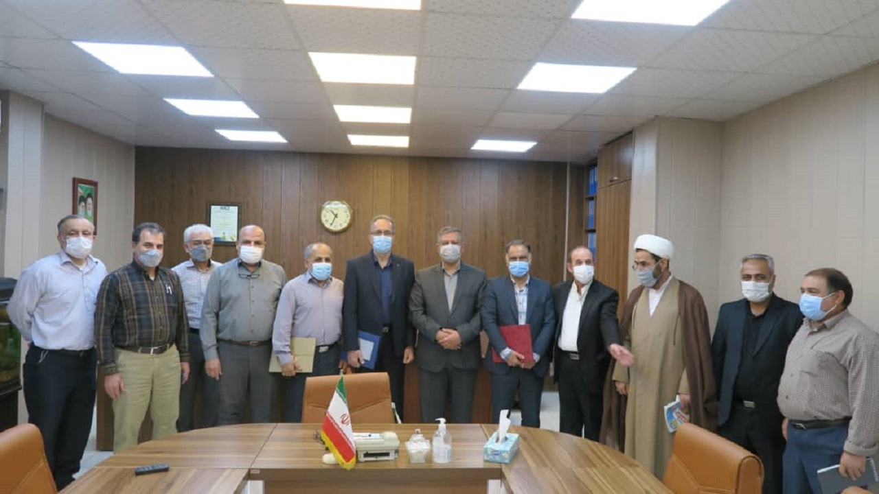 معارفه مسئولان امور اداری، بازرسی و امور شهرستان‌های اداره کل شیلات خوزستان