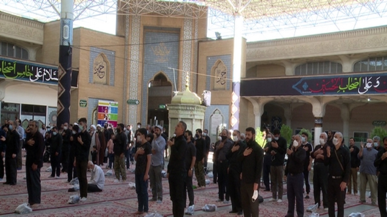 قم در غم ارتحال پیامبر اکرم (ص) و شهادت سبط اکبرش به سوگ نشست