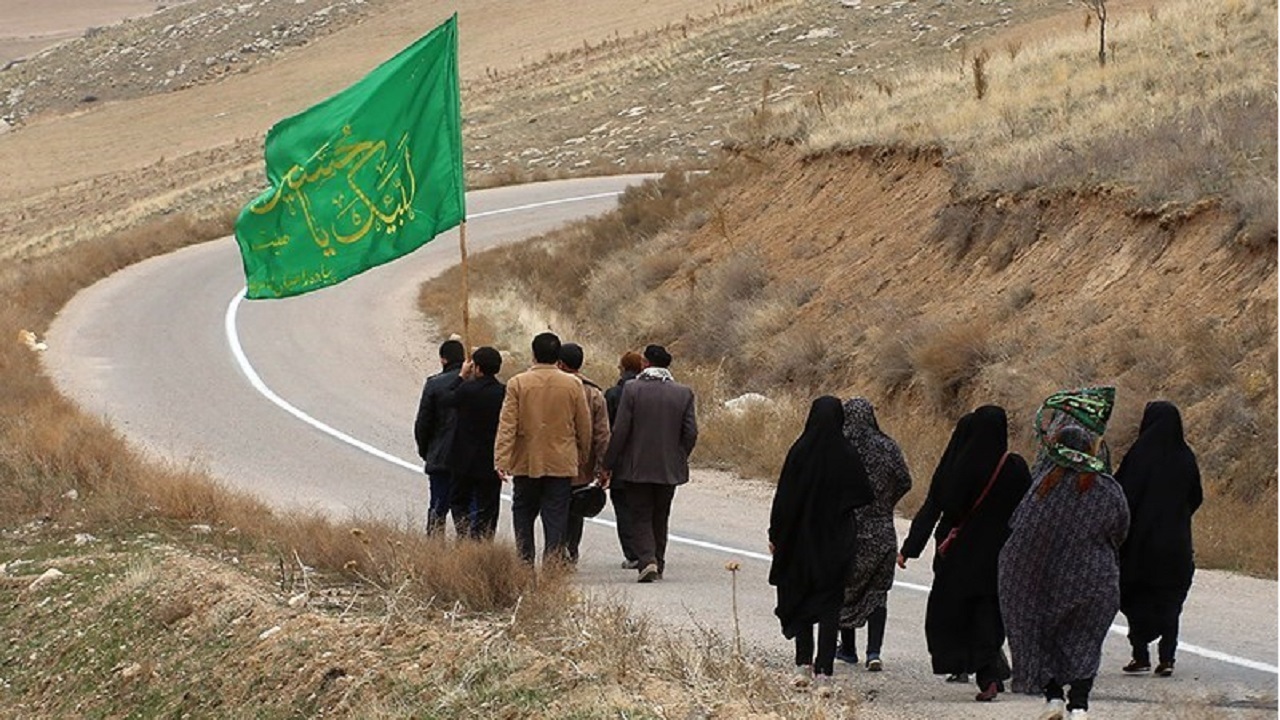پیاده روی زائرین رضوی به شبکه افق رسید