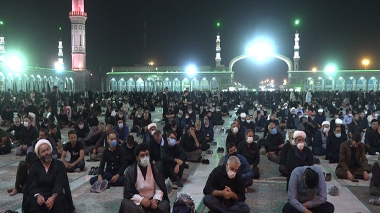 مراسم بزرگداشت علامه حسن زاده آملی در مسجد مقدس جمکران برگزار شد
