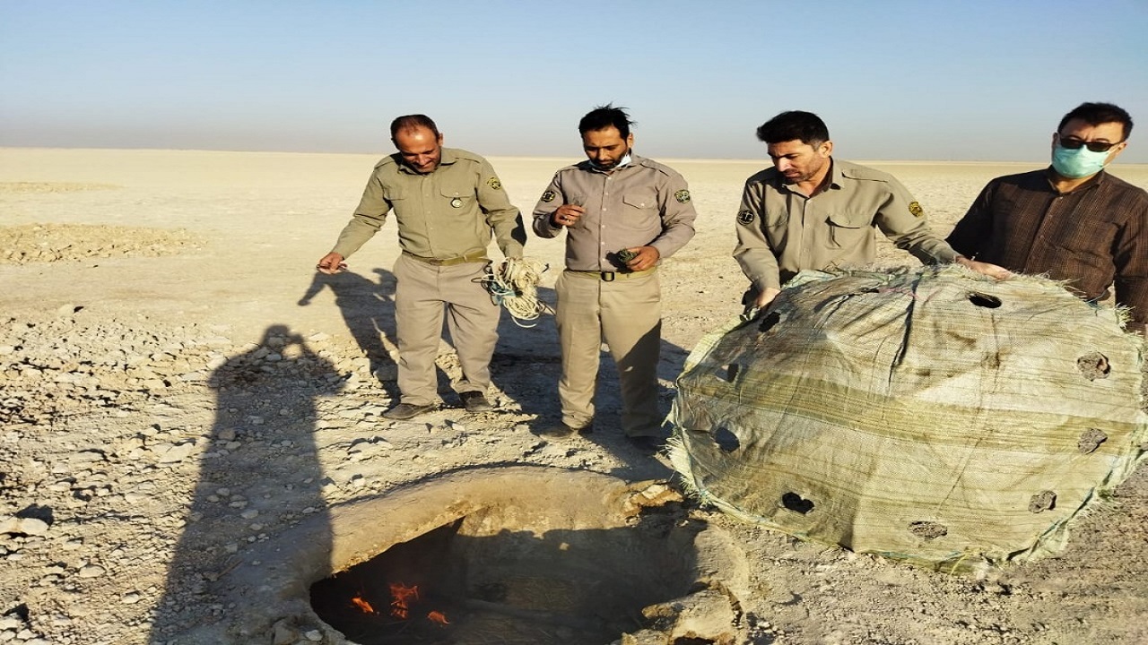 تخریب ۳ باب کوخه و جمع آوری ۷ رشته تور پرنده گیری