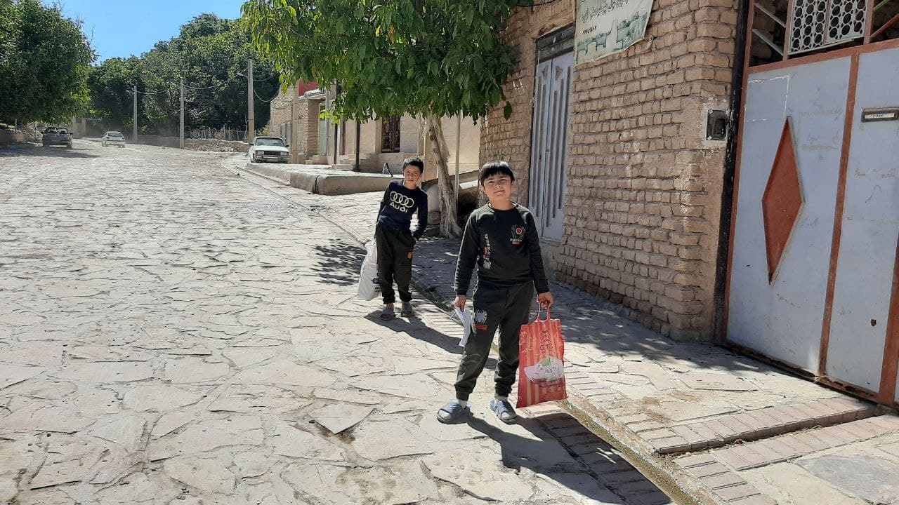 اقدام تحسین‌برانگیز کودکان روستایی در قزوین