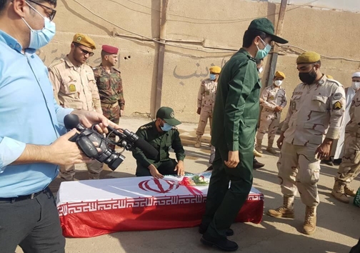 پیکر ۲۰ شهید دفاع مقدس به آغوش وطن بازگشت