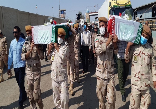 پیکر ۲۰ شهید دفاع مقدس به آغوش وطن بازگشت
