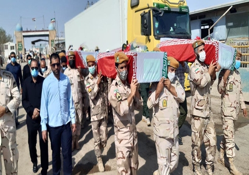 پیکر ۲۰ شهید دفاع مقدس به آغوش وطن بازگشت