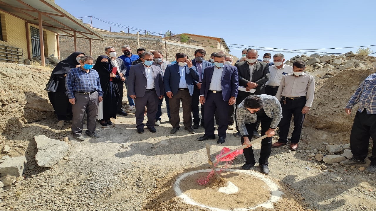 آغاز عملیات اجرایی کتابخانه خیری روستای چلوان
