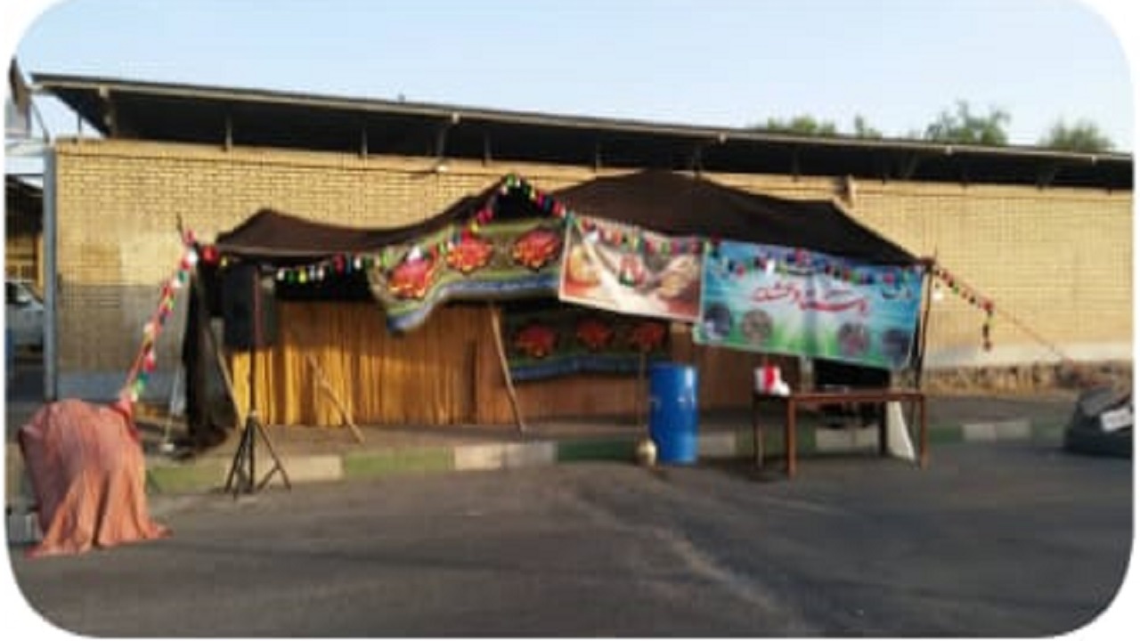 موکب شهدای عشایر دزفول میزبان عزاداران امام رضا (ع)