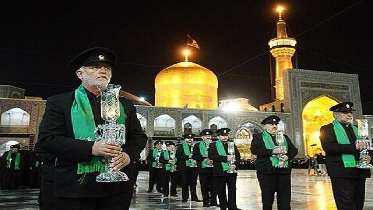 آئین خطبه‌خوانی شب شهادت امام رضا (ع) برگزار شد