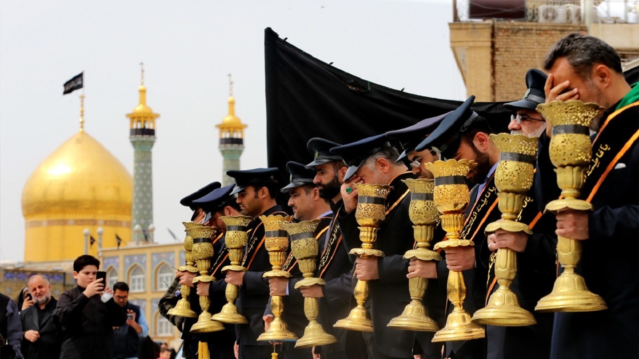 دسته عزاداری خادمان حرم خواهر خورشید هشتم برپا می شود
