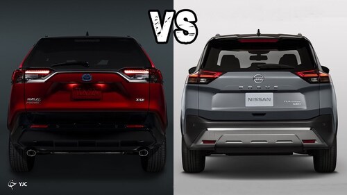 مقایسه نیسان روگ 2021 در مقابل تویوتا 2021 RAV4 + فیلم