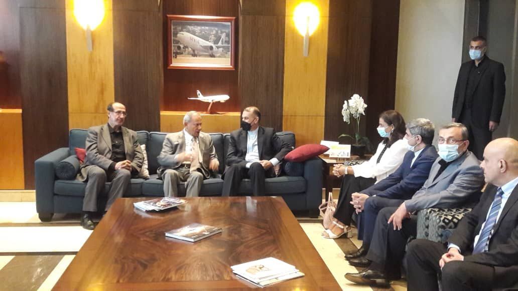 امیرعبداللهیان وارد بیروت شد