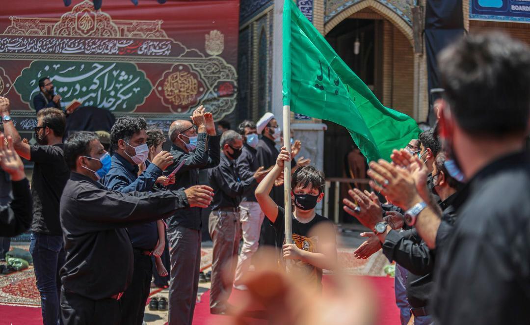 سومین حرم اهل بیت (ع) يكپارچه عزادار شهادت امام رضا (ع) است