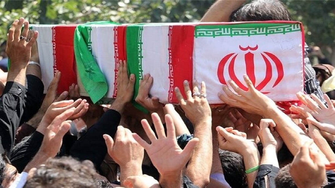 وداع با شهدای تازه تفحص شده در رشت