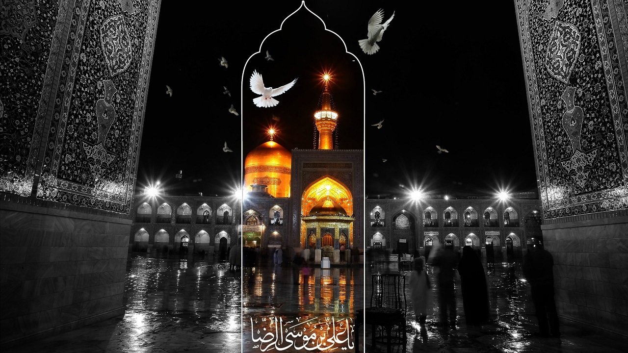 یک پنجره فولاد دلم تنگ تو آقاست/ ای کاش ز زوار خراسان تو بودم