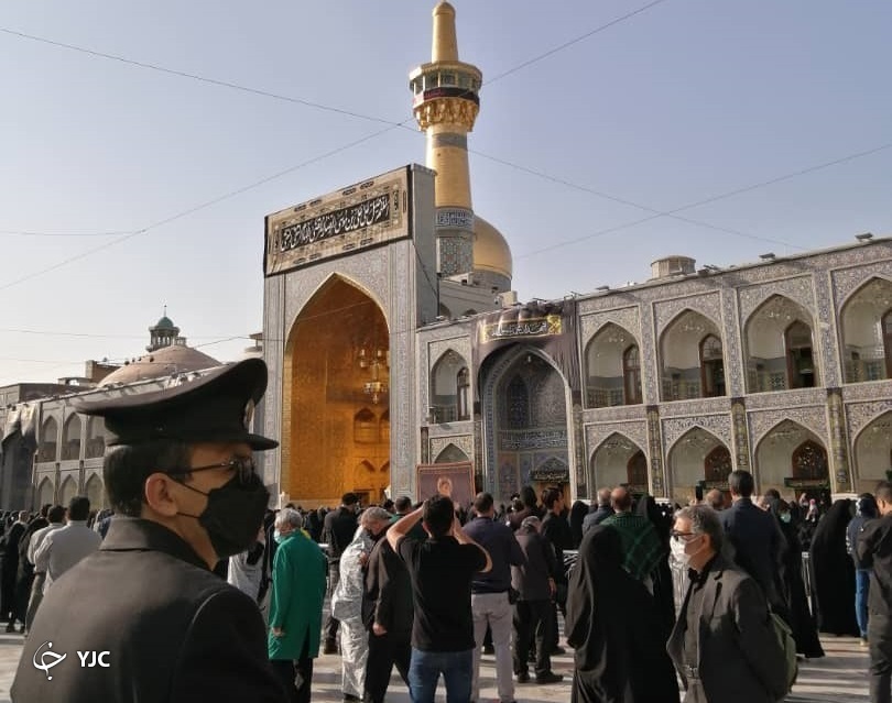 مشهدالرضا در سوگ شاه خراسان غرق در ماتم و عزا است