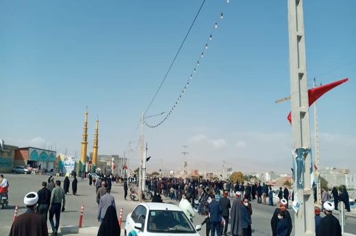 برگزاری مراسم عزاداری شهادت امام رضا علیه السلام امروز  در باب الرضا +عکس