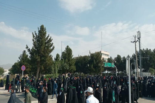 برگزاری مراسم عزاداری شهادت امام رضا علیه السلام امروز  در باب الرضا +عکس