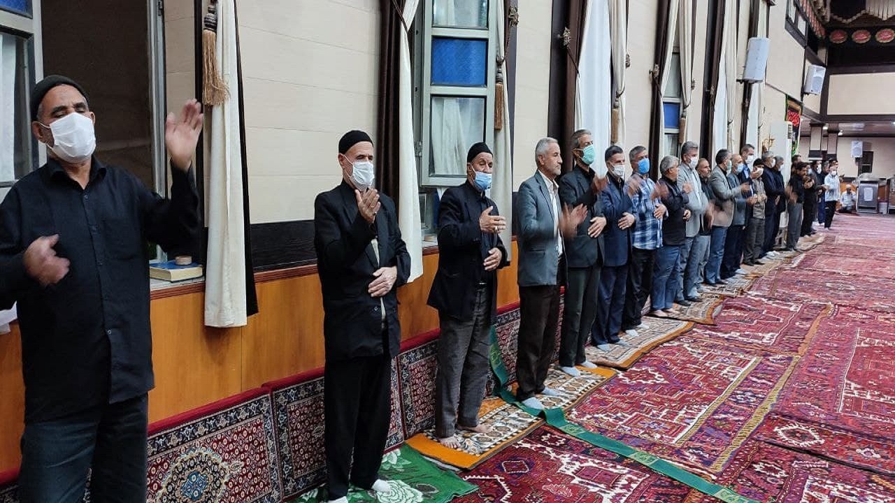 عزاداری روزهای آخر ماه صفر در شهرستان چهار برج + فیلم