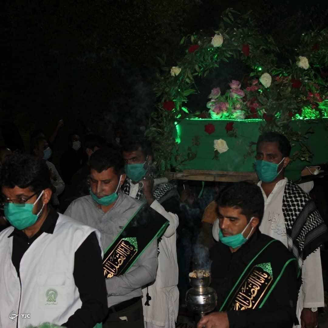 آیین شمع گردانی در زرند