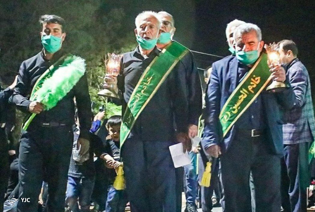 آیین شمع گردانی در زرند