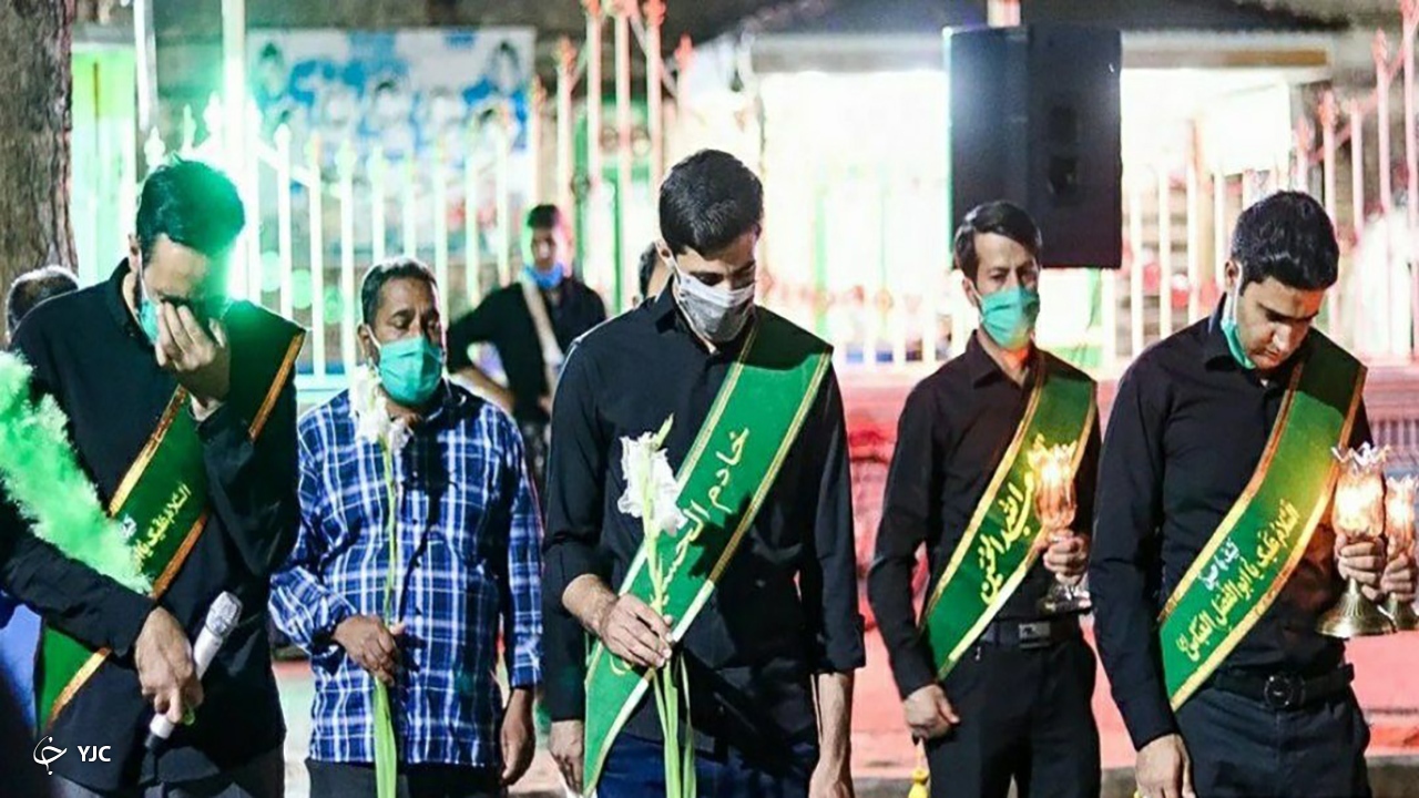 آیین شمع گردانی در زرند برپا شد+ تصاویر