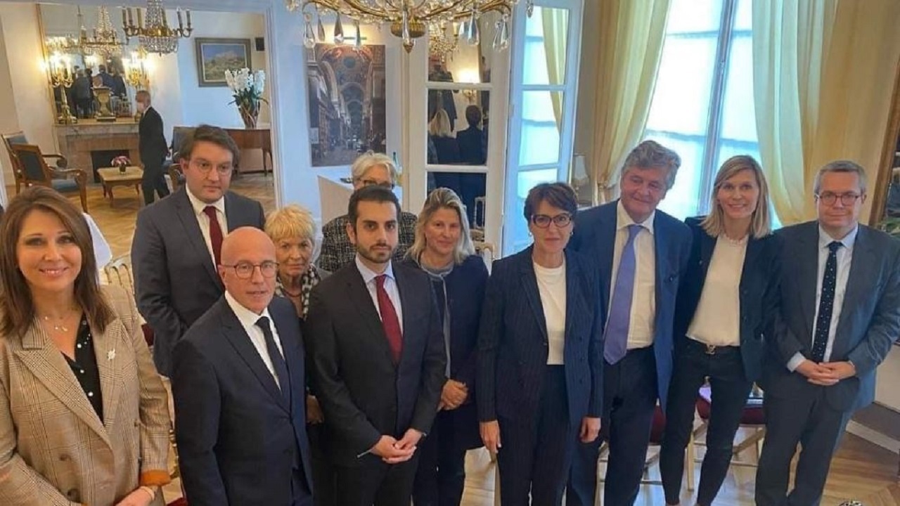 دیدار نماینده مقاومت پنجشیر با نمایندگان پارلمان فرانسه