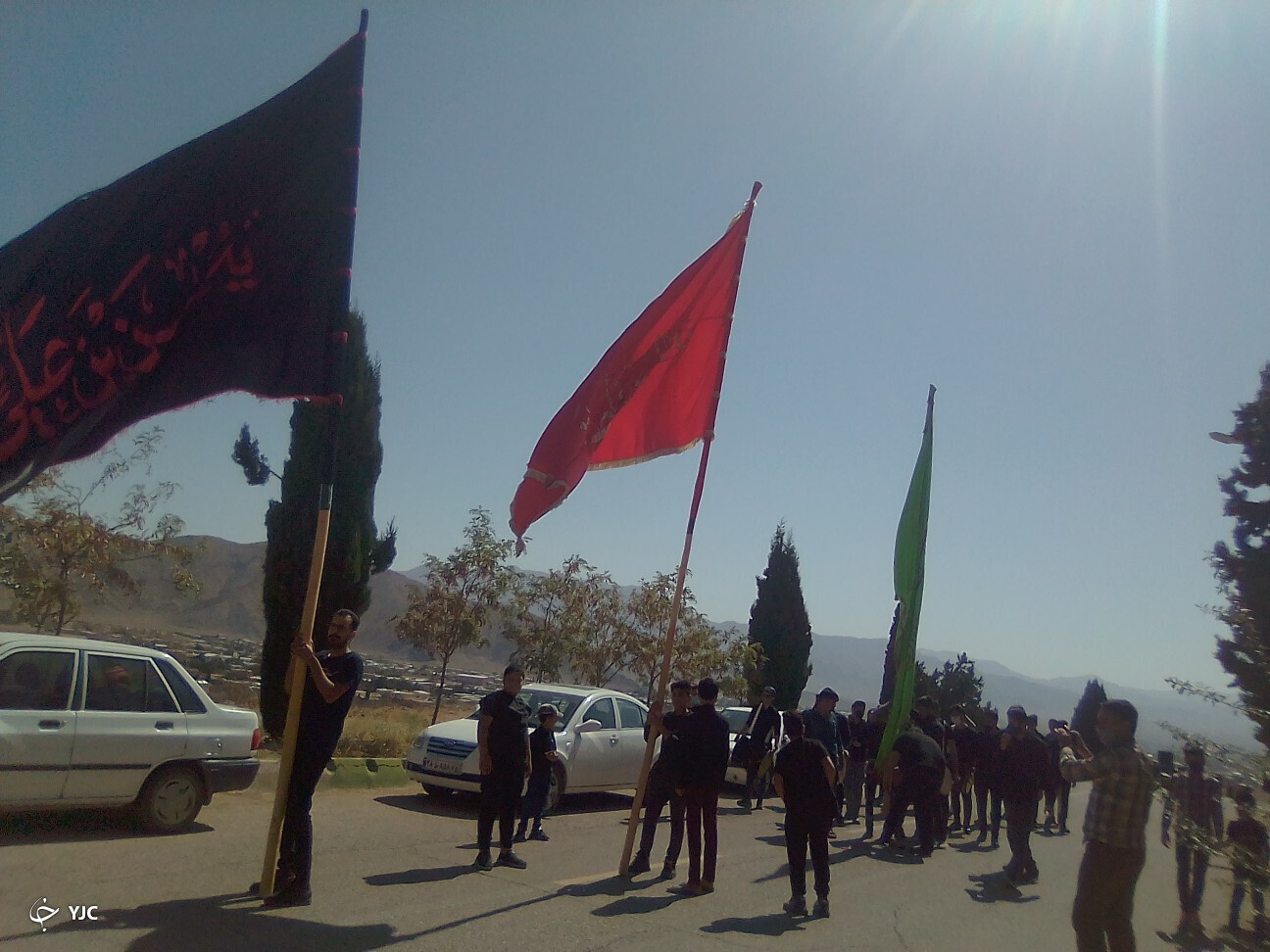 مراسم عزاداری شهادت امام رضا (ع) کوهبنان 