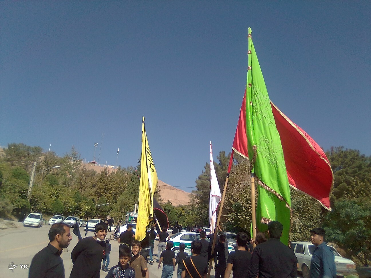 مراسم عزاداری شهادت امام رضا (ع) کوهبنان 