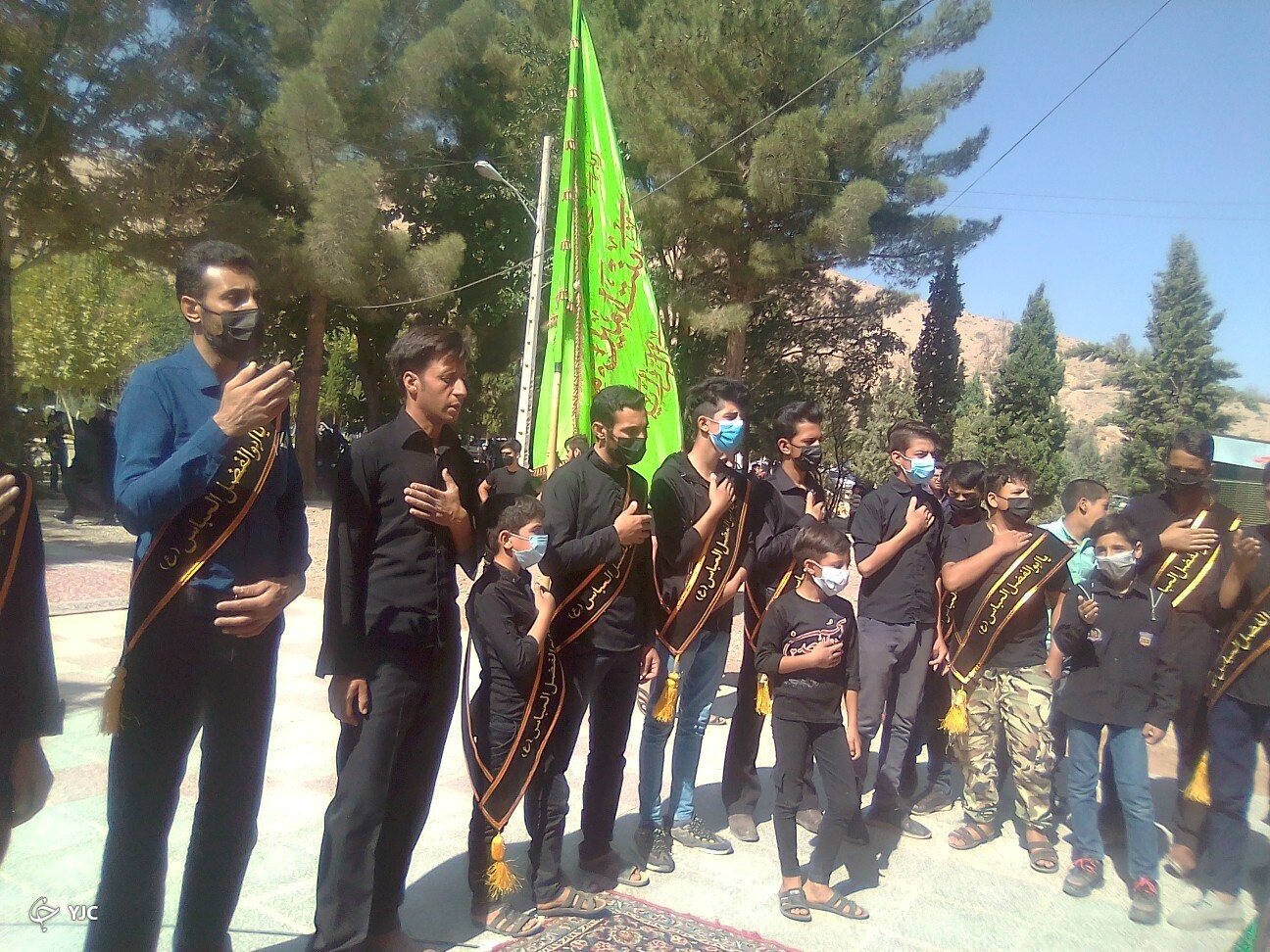 مراسم عزاداری شهادت امام رضا (ع) کوهبنان 