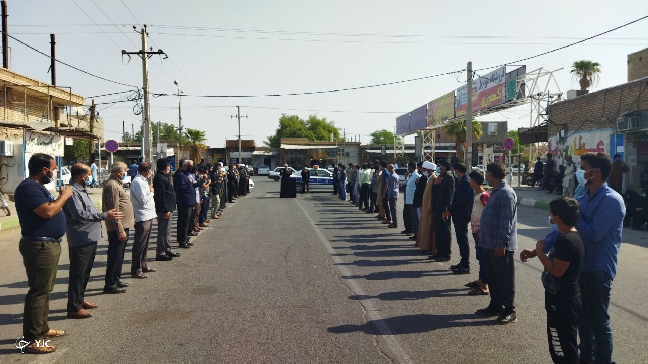 مراسم عزاداری شهادت امام رضا (ع) رودبارجنوب 