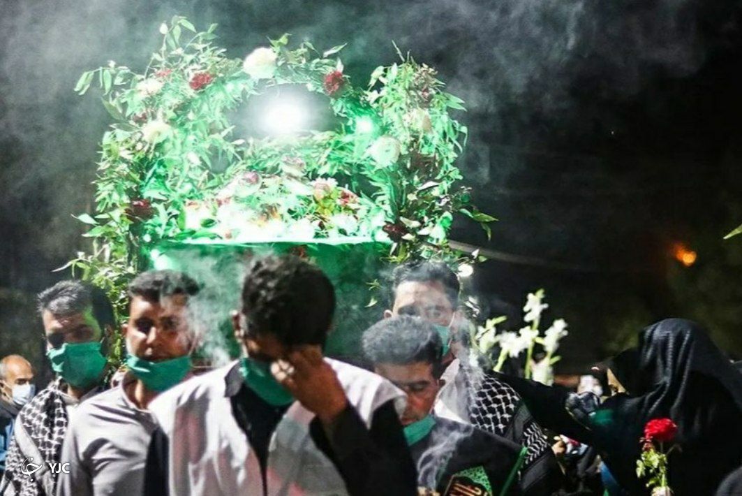 مراسم عزاداری شهادت امام رضا (ع) زرند