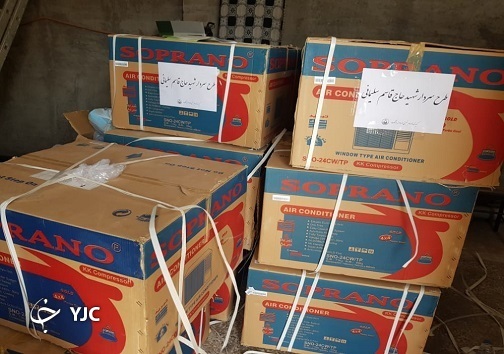۱۴ دستگاه کولر گازی به نیازمندان اندیمشک اهدا شد