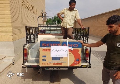 ۱۴ دستگاه کولر گازی به نیازمندان اندیمشک اهدا شد