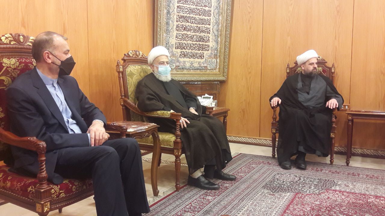 دیدار امیرعبداللهیان با خانواده امام موسی صدر