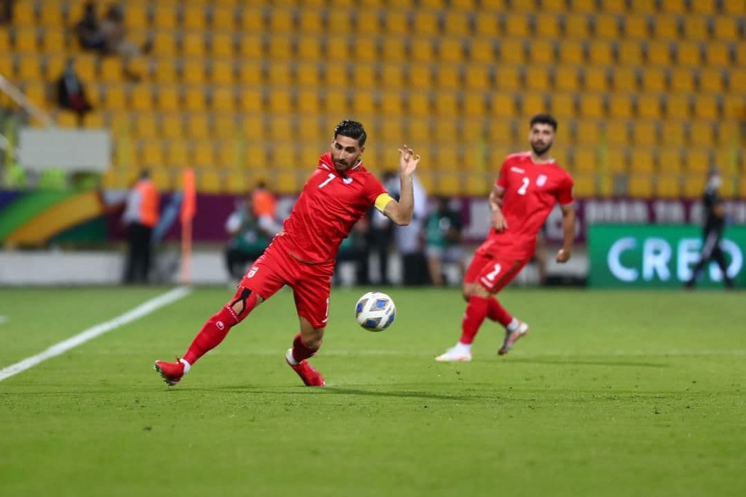 تیم ملی فوتبال ایران یک - امارات صفر / گزارش لحظه به لحظه