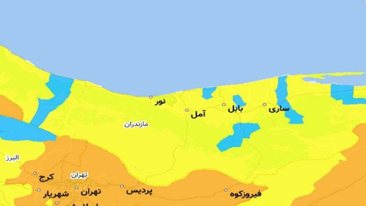 خروج کامل مازندران از وضعیت پرخطر کرونایی