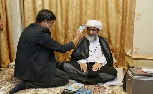 معاینه آیت الله سیفی مازندرانی