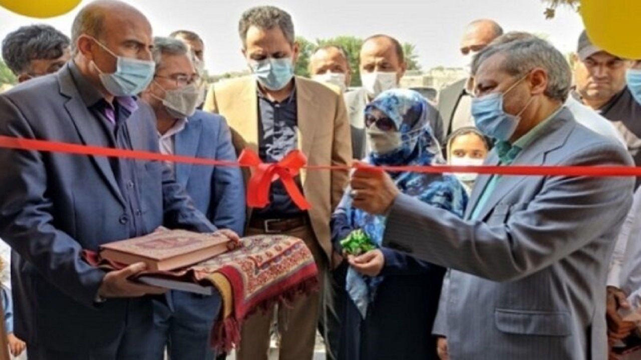 افتتاح  مدرسه روستای بندگاه دشتیاری با حضور سرپرست وزارت آموزش و پرورش