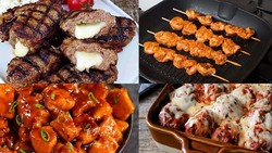 باشگاه خبرنگاران -آموزش آشپزی؛ از ساوارین میت بال و جوجه چوبی کنجدی تا رولت لذیذ روما با پنیر + تصاویر