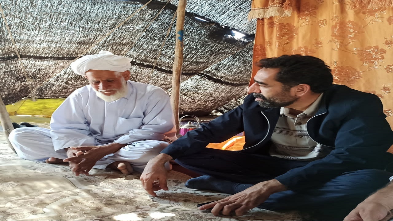 دیدار مدیرکل دامپزشکی  سیستان وبلوچستان با عشایر دریاچه هامون