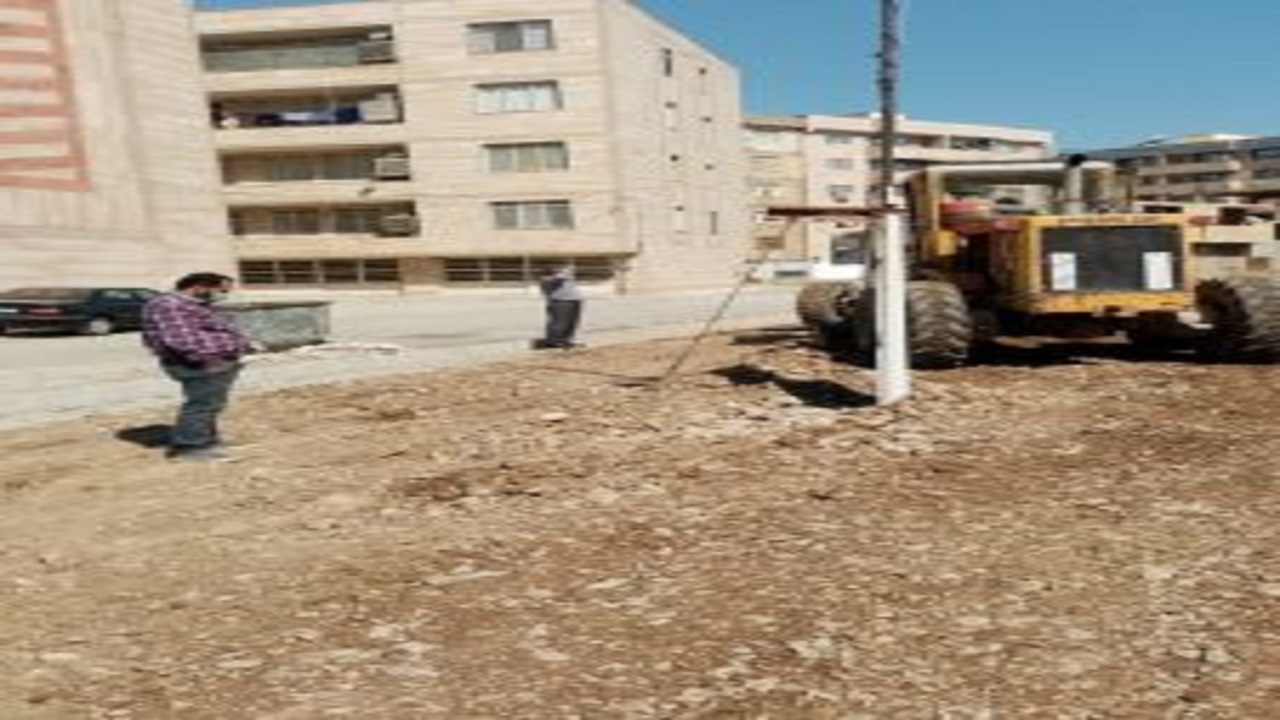 زیرسازی و آماده سازی معابر شهرک ناز فردیس