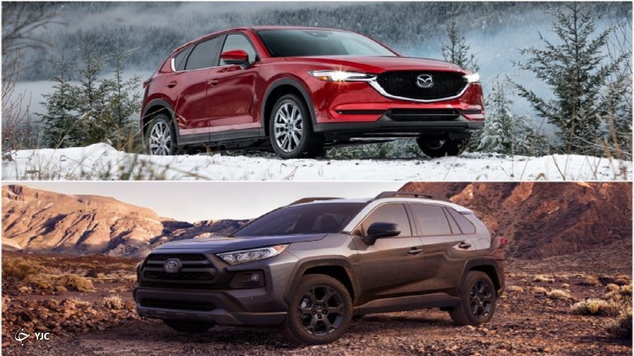مقایسه مزدا 2021 CX-5 با  تویوتا RAV4 + فیلم